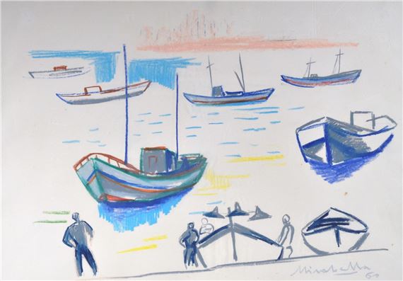 Barche by Saro Mirabella, 1960