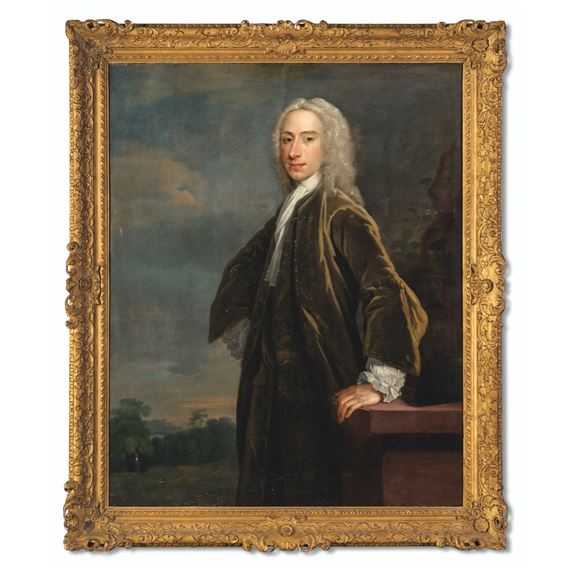 Portrait of a gentleman, traditionally identified as Thomas Ward by Enoch Seeman