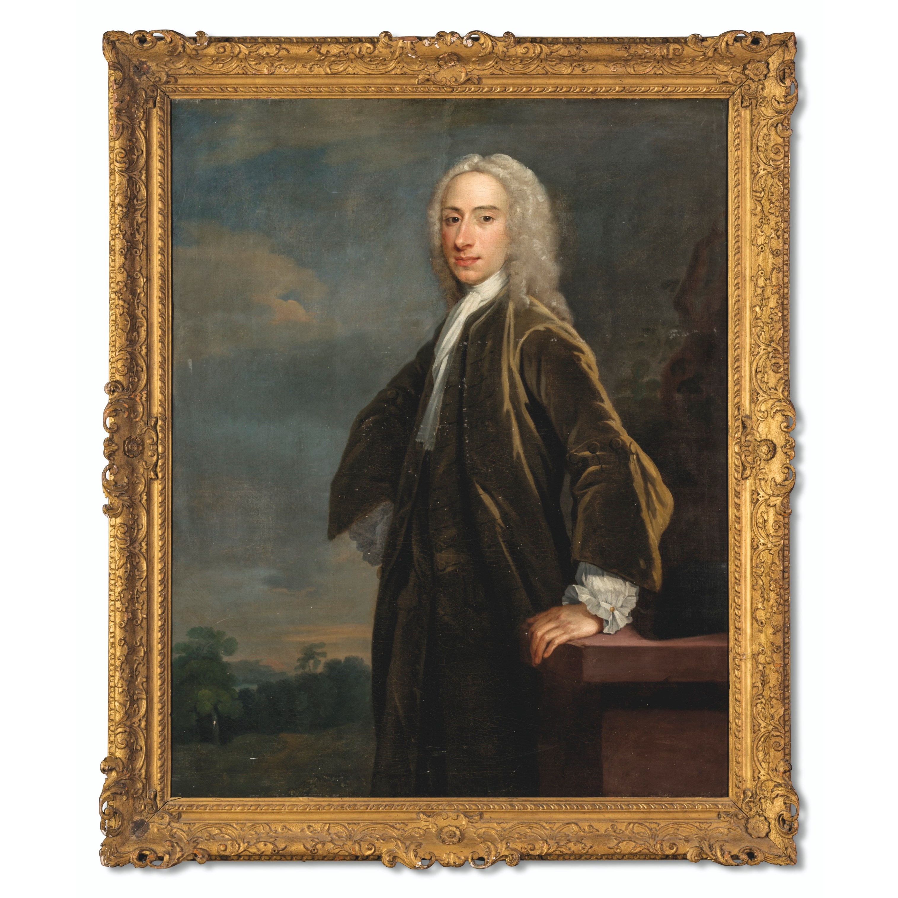 Artwork by Enoch Seeman, Portrait of a gentleman, traditionally identified as Thomas Ward, Made of oil on canvas