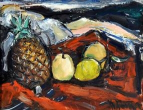 Artwork by Toma Radames, Natura morta, Made of oil on cardboard