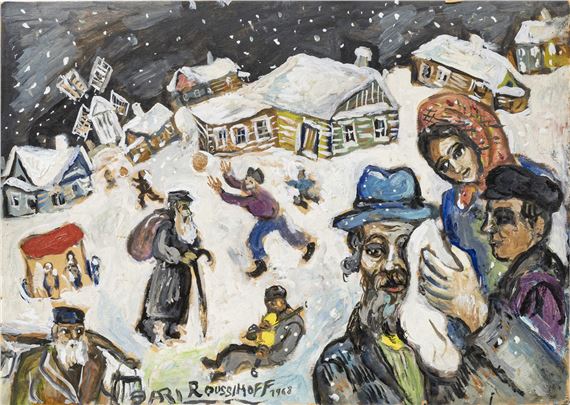 Ari Roussimoff | WINTER SCENE (1968) | MutualArt