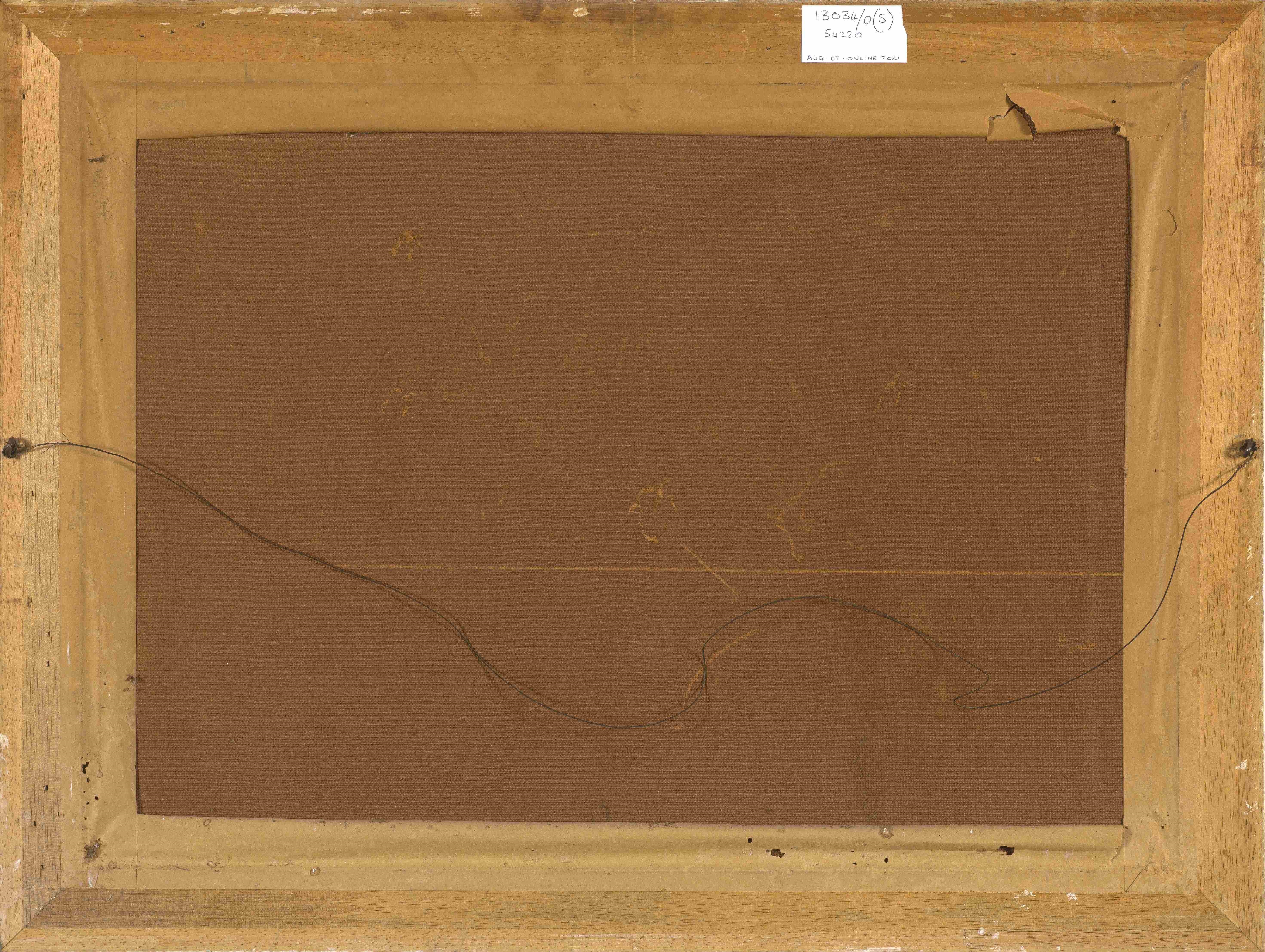 Artwork by Johannes Blatt, Spitzkoppe, Made of oil on board