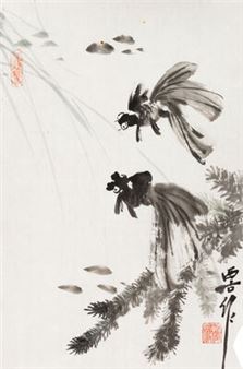 Fish algae diagram - Liu Xigu