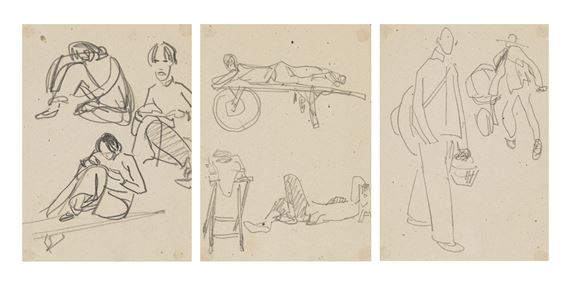 Passersby, rest, passersby