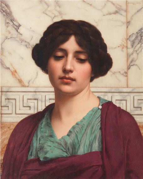 Stesicrate by John William Godward, 1914