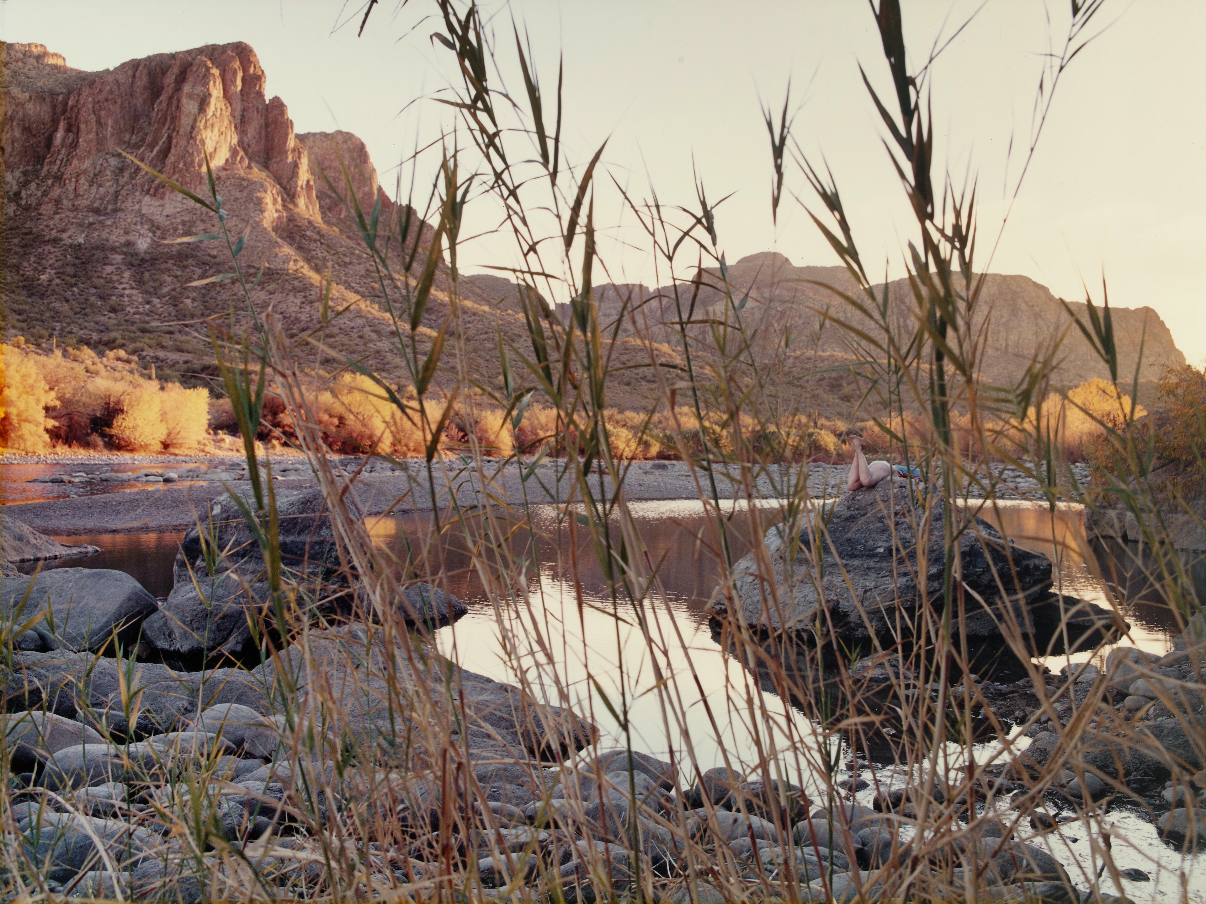 Artwork by Justine Kurland, Narcissus, Made of c print