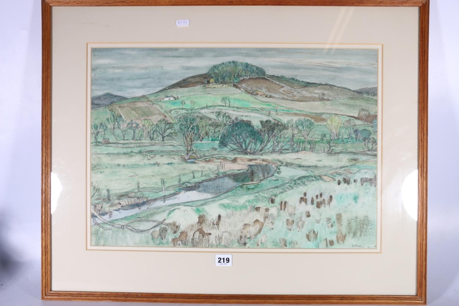 Sir William Gillies East Lothian landscape MutualArt