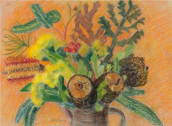 BANKSIA AND BOTTLEBRUSH - Nerelie Derbyshire