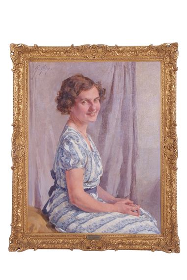 Portrait of Mrs David Ransome by Anna Airy