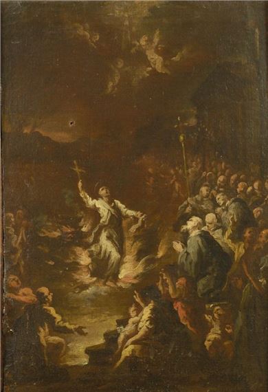 IL MIRACOLO DEL FUOCO DI SAN PIETRO IGNEO - Ignazio Enrico Hugford