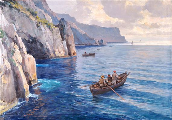 Paesaggio costiero by Mario Maresca