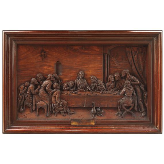 The Last Supper by Graciano T. Nepomuceno, dated 1951