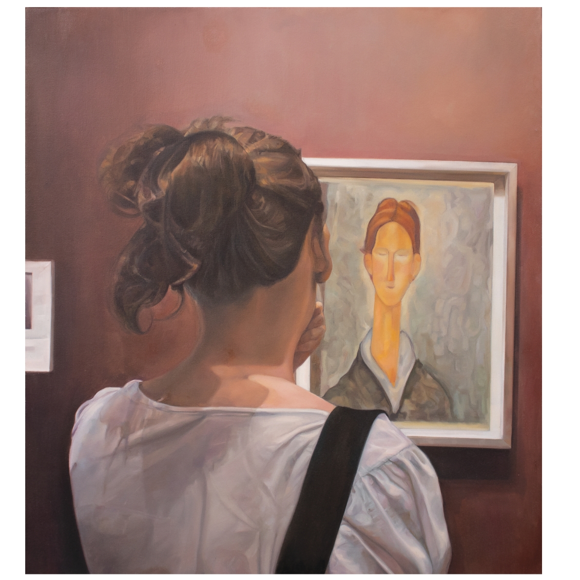 Artwork by Annie Cabigting, À Paris Avec Une Amie
Polonaise Et Un Italien, Made of oil on canvas
