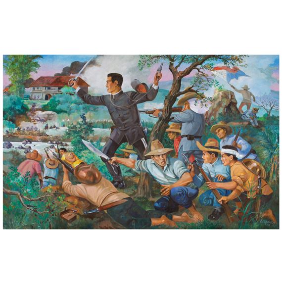 Hugo Yonzon | General Emilio Aguinaldo and the Katipuneros at the ...