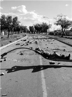 After a protest related to continuous power cuts during lockdown level 5 in Thokoza - Lindokuhle Sobekwa