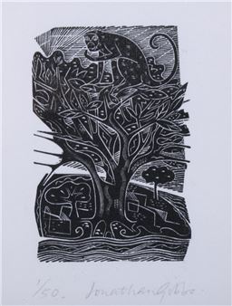 the Lord Buddha as a monkey - Jonathan Gibbs