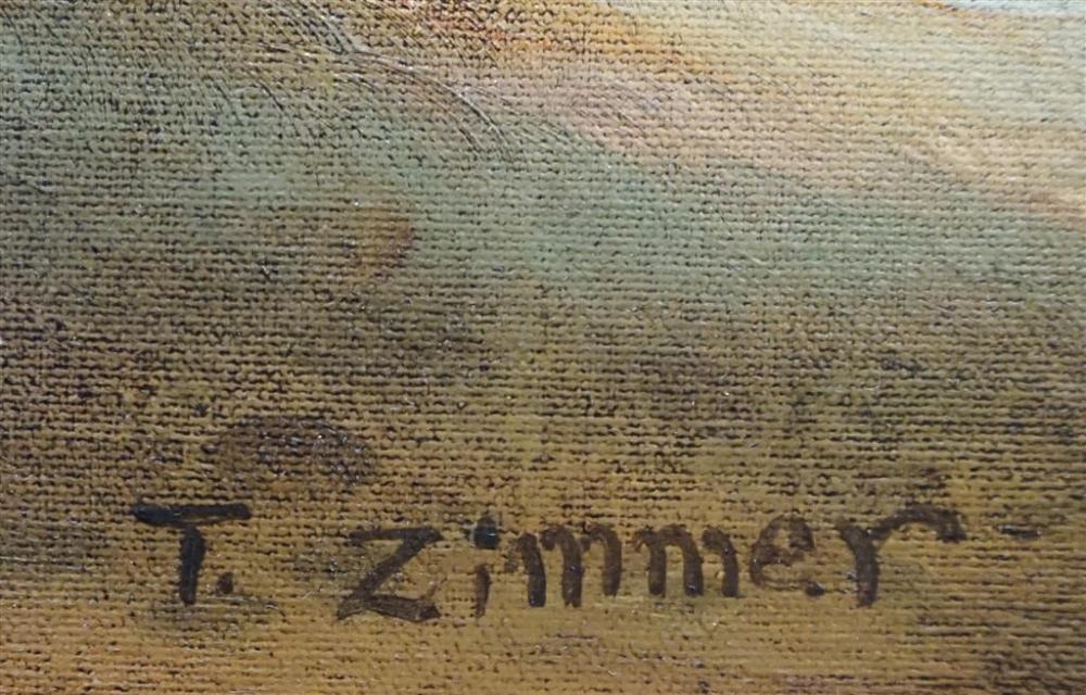 Artwork by T. Zimmer, Scottish Highland Figure in Full Regalia