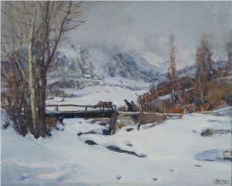 Bardonecchia-Borgo vecchio innevato - Carlo Musso