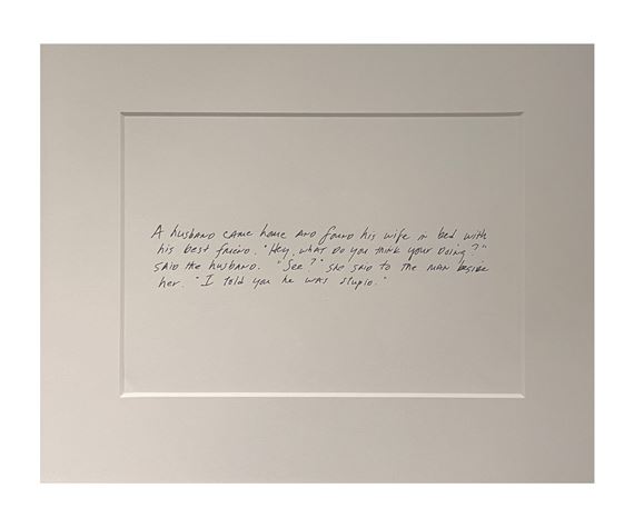 Richard Prince The Greeting Card Jokes 2 The Best Friend 2011 Mutualart