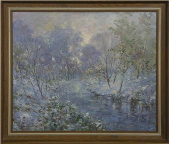 FROZEN RIVER - J. D. Henderson