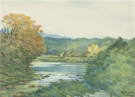 Early Autumn on Nabari River, Iga by Kokki Miyake