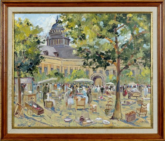 Albert Rigaux | Place du Jeu de Balle | MutualArt