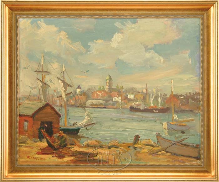 Joseph Rimini | GLOUCESTER HARBOR | MutualArt