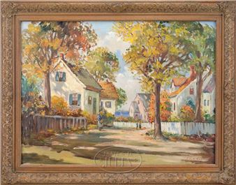 A VILLAGE IN MAINE - Frances H. McKay
