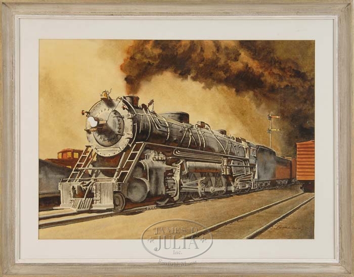 Artwork by Francis Wenderoth‏ Saunders, GARGANTUA, Made of watercolor