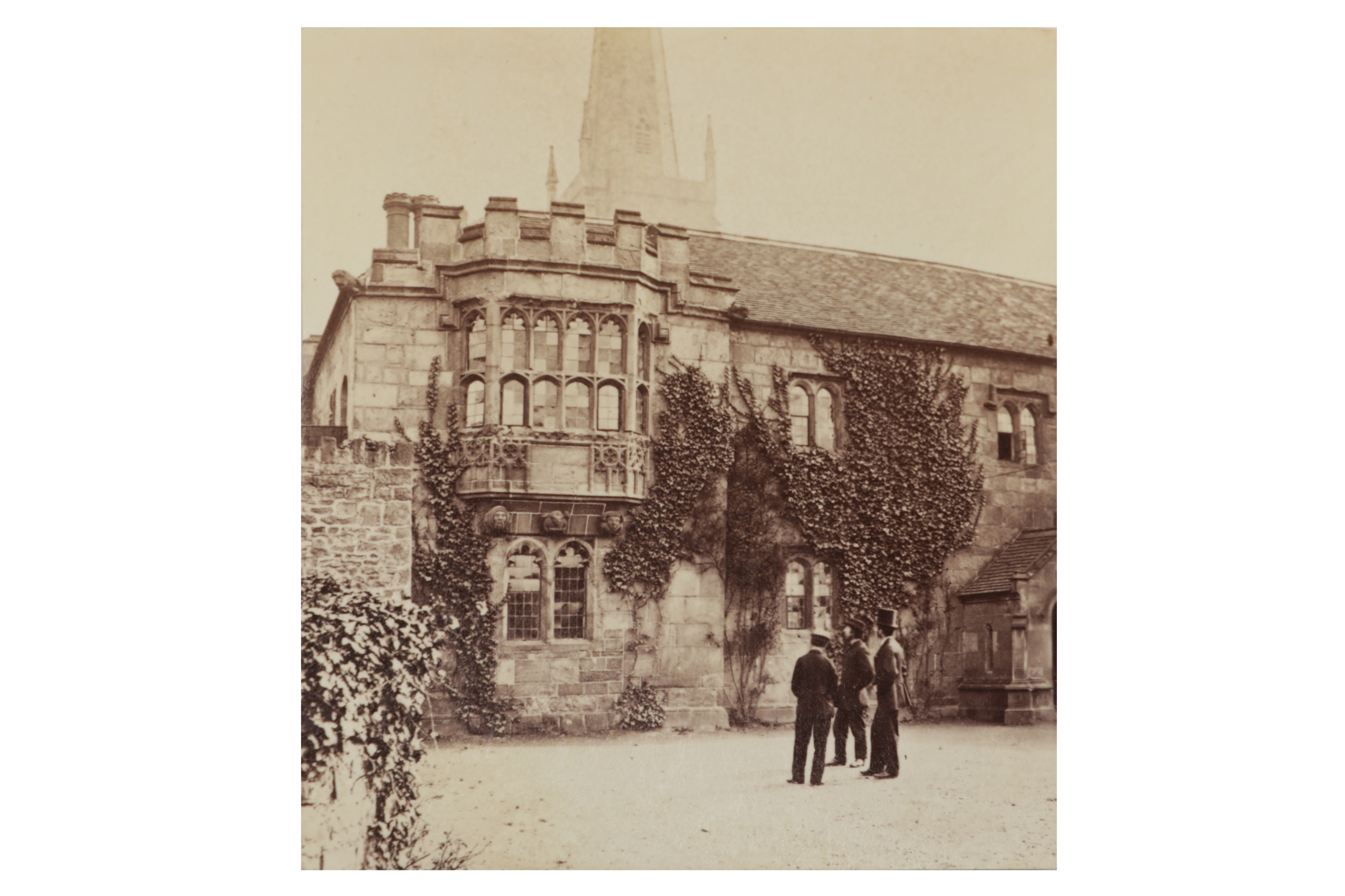Artwork by Ernest Edwards, THE RIVER HAMBLE - BURSLEDON, Made of albumen prints