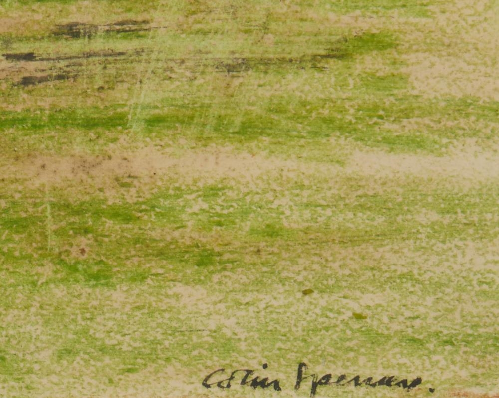 Artwork by Colin Spencer, "Study for Dancers for... [illegible],", Made of Mixed media on paper under glass