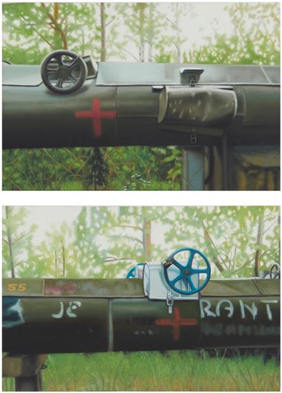 Gaz 1 ; Gaz 2 by Audrey Nervi, 2004