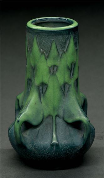 STYLIZED FLORIFORM VASE by Paul Dachsel