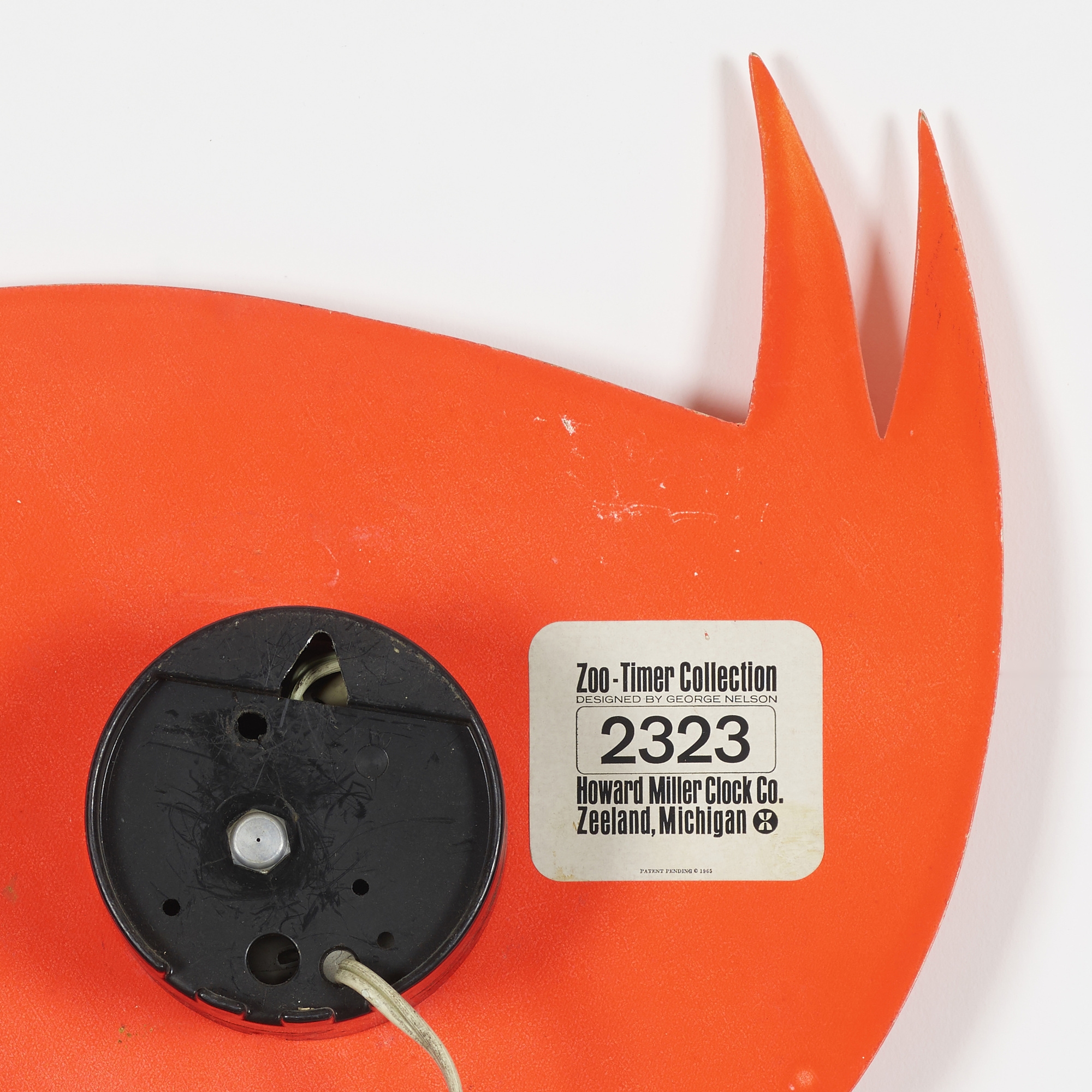 George Nelson | Samantha the Swallow clock, model 2323 from the Zoo ...