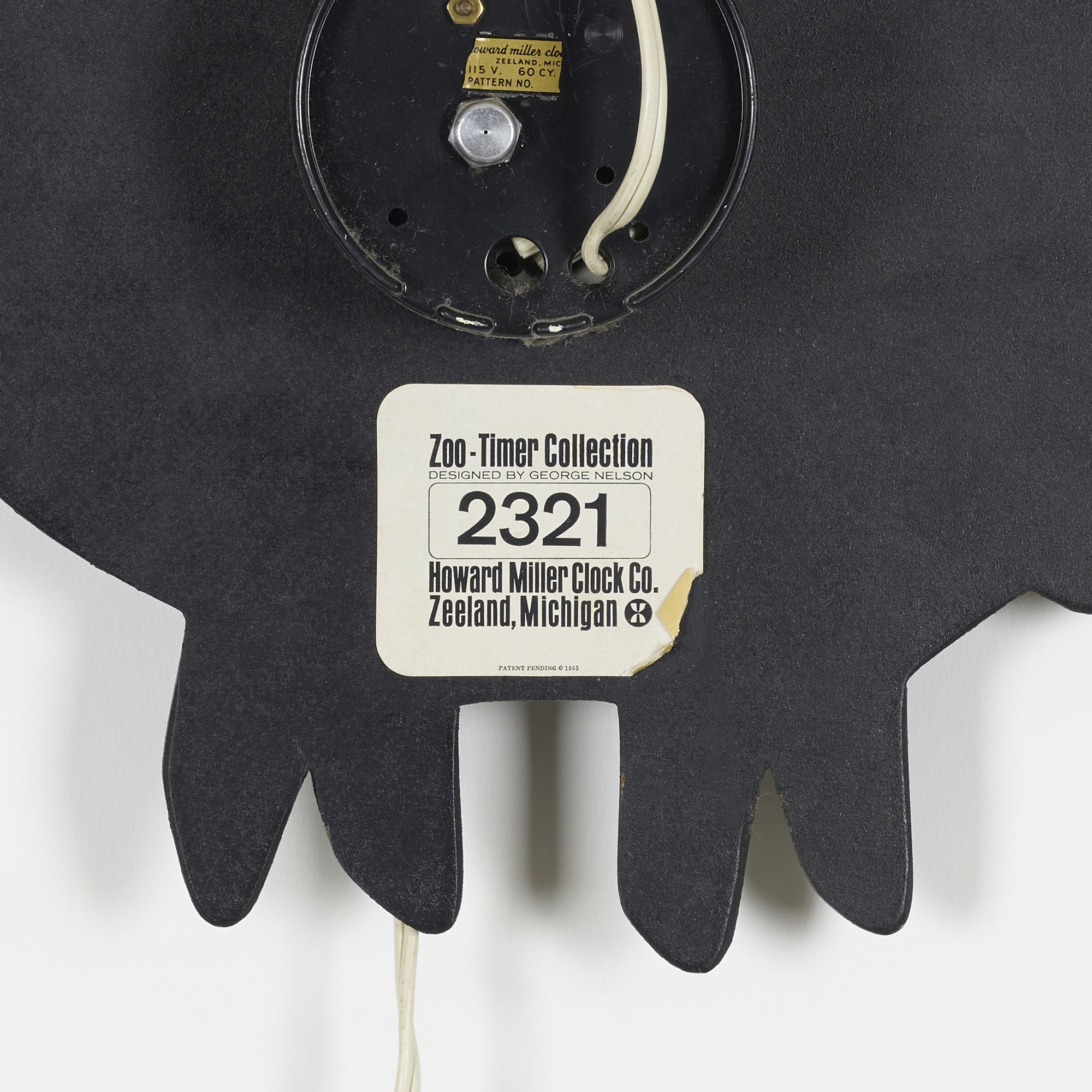 Nelson Rowena the Ram clock, model 2321 from the Zoo Timer