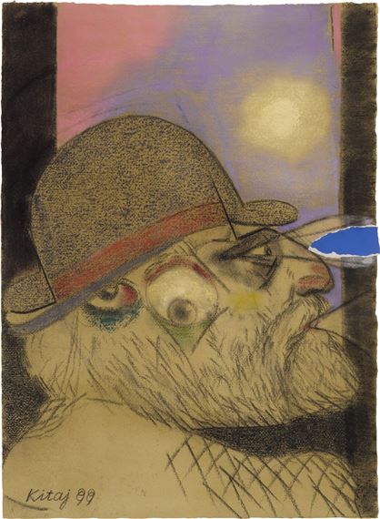 R. B. Kitaj | Self-Portrait in God's Image (1999) | MutualArt
