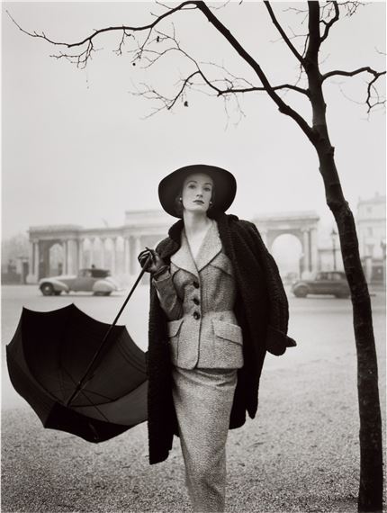 Wenda Parkinson, Hyde Park Corner, Vogue by Norman Parkinson, 1951