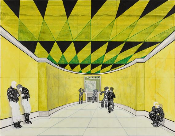 Patrick Procktor | The Huntsman (1966) | MutualArt
