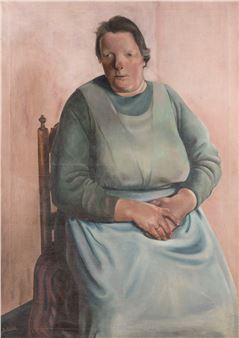 Sitting woman - Paul Bindel