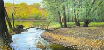 Framing the Landscape: A Review of Joel Sheesley at Barnsworth Gallery