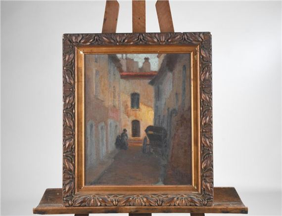 SCÈNE DE RUE by Theodoros Rallis, 1906