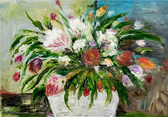 Still Life Flowers by Elmira Soul