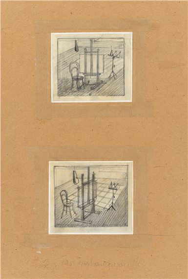 ”Skizze zum Atelier von Paul Klee”.