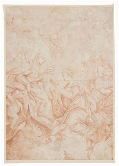 Matrimonio mistico di Santa Caterina. - Giovanni Gioseffo dal Sole