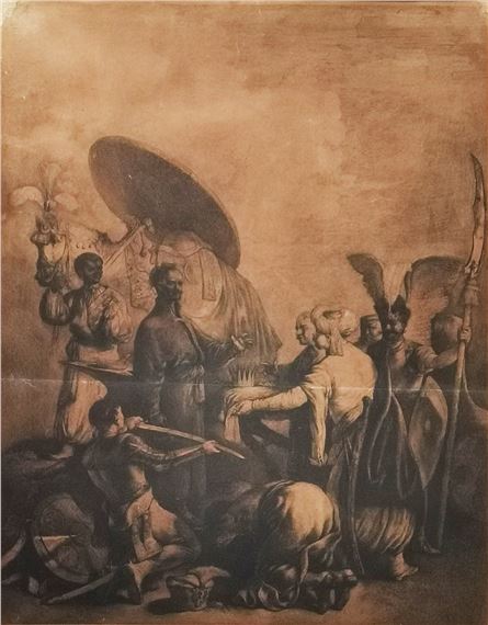 Wybór Przemysława na króla czeskiego by Jean-Pierre Norblin de La Gourdaine, 1777