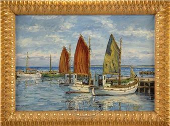 THE FISHING FLEET - E. Brehm