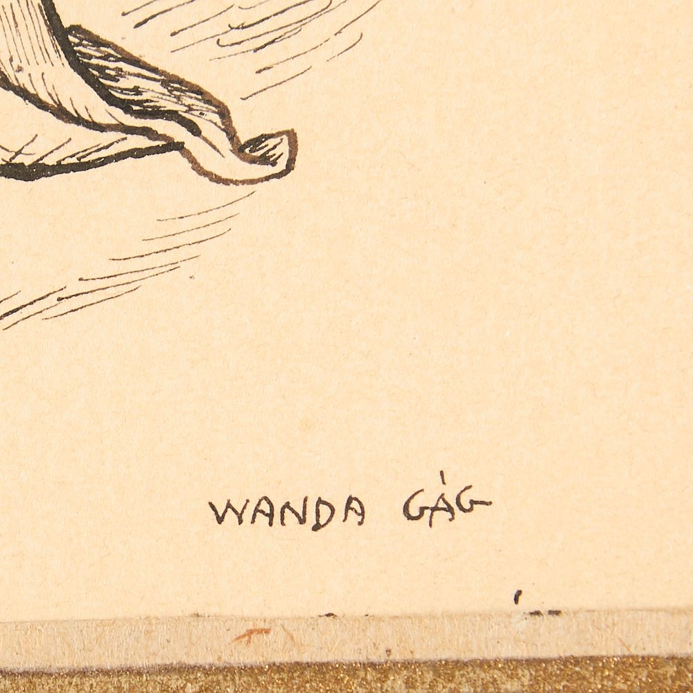 Wanda Gág Wanda Gag Composition Pen & Ink on Paper MutualArt