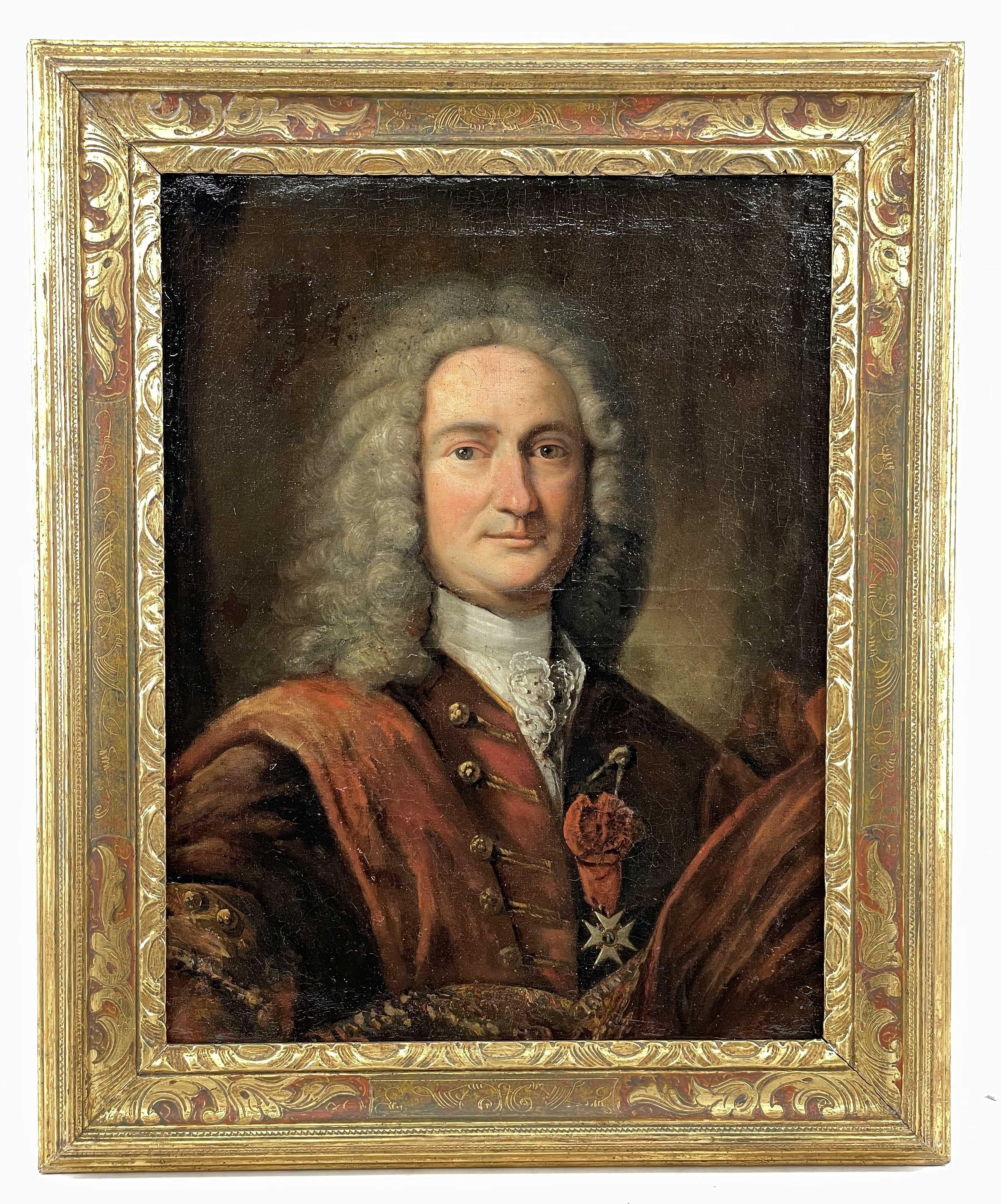 Portrait of a Noble Man by English School, 19th Century