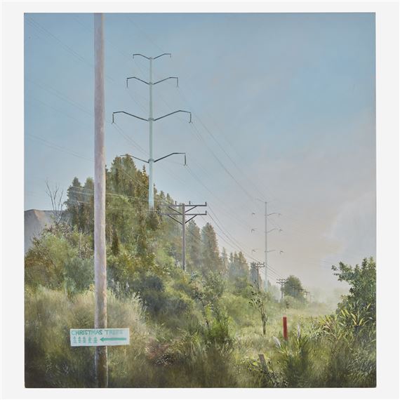 Christmas Trees by Sarah McCoubrey, Executed in 2000