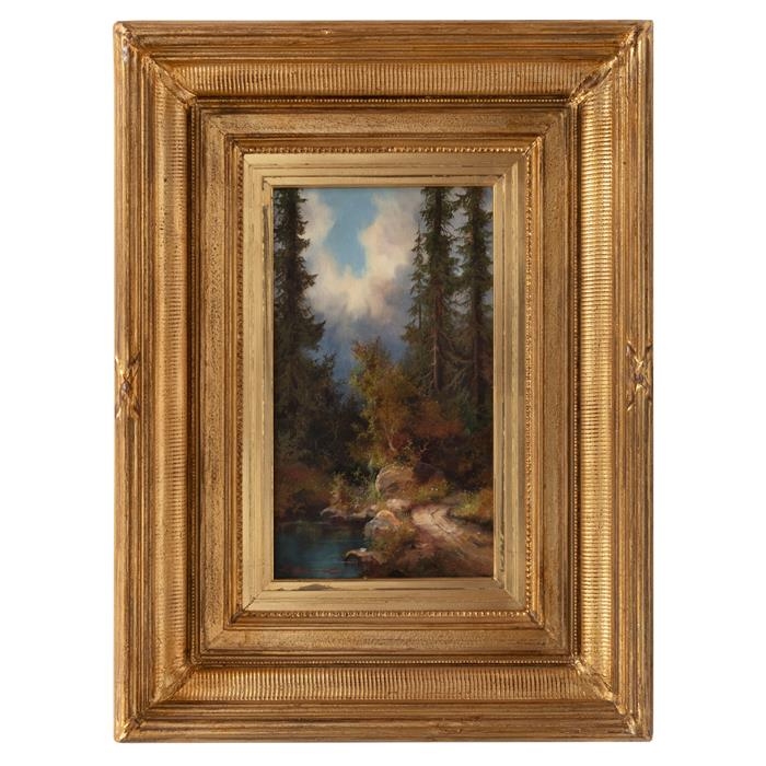 Artwork by M. Breitner, Paisaje, Made of Oil on canvas